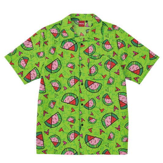 Aloha shirt 773305 Watermelon green
